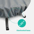 Round Fire Pit Cover - Grey